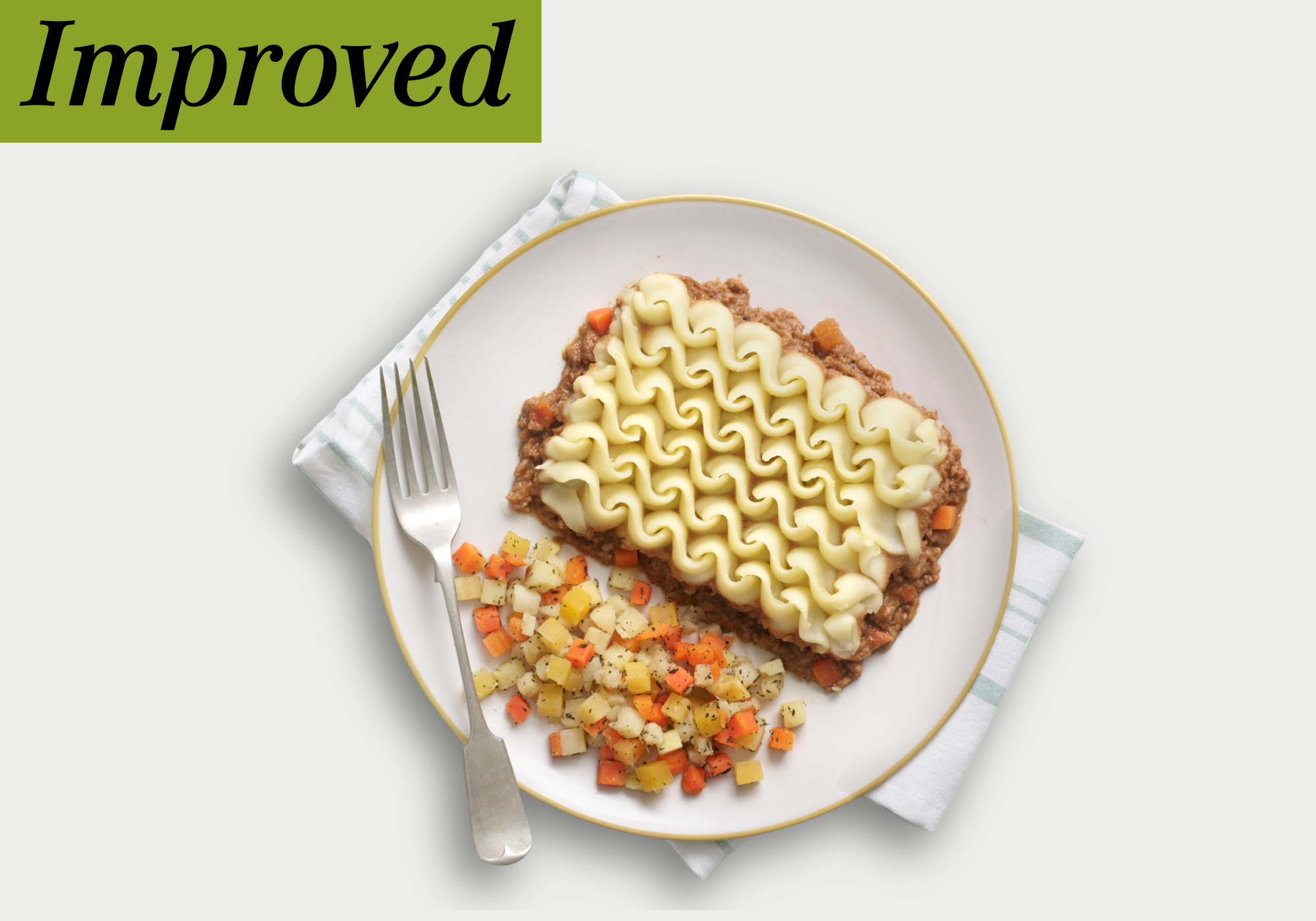 improved 3 - l6 shepherds pie